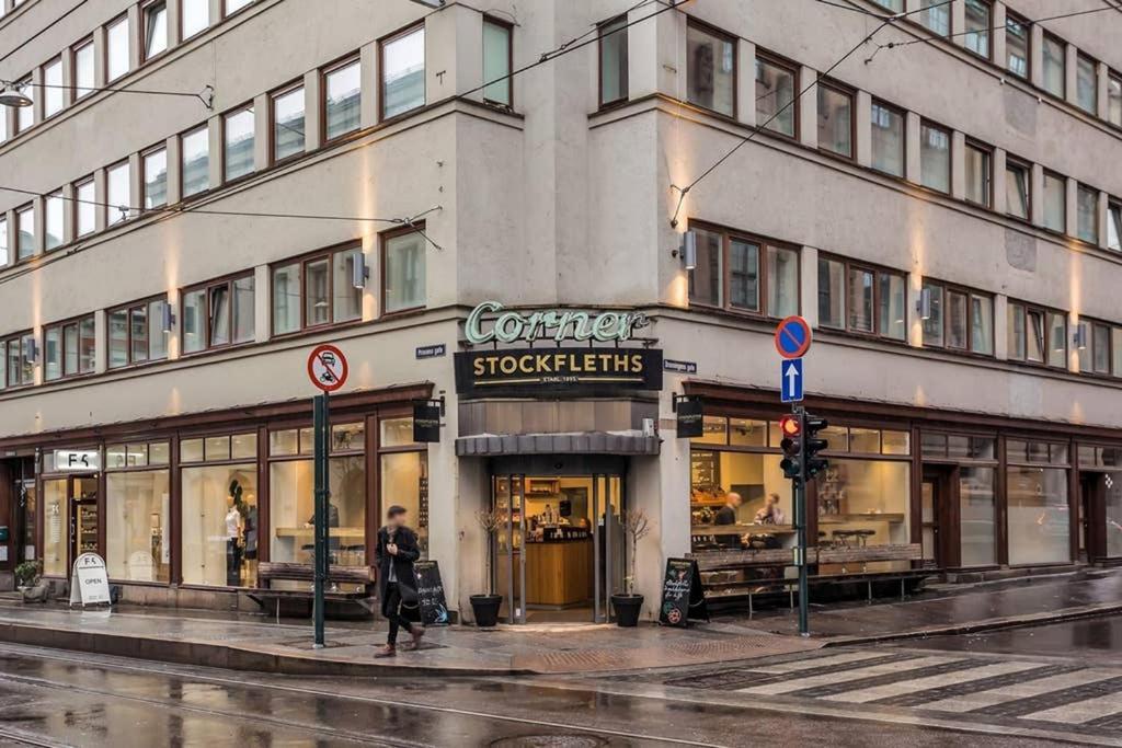 Nordic Host Luxury Apts - Prinsens Gate - Large Mezzanine Studio Oslo Zewnętrze zdjęcie